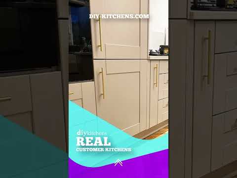 Linwood Dove Grey Shaker Kitchen - 3073 - Cozinhas DIY