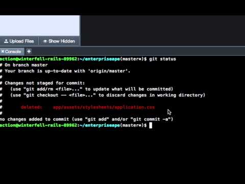 How to Remove a File from Git