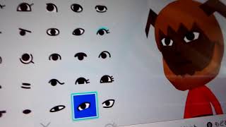 ドラゴン見たいなmiiの作り方(スイッチ)