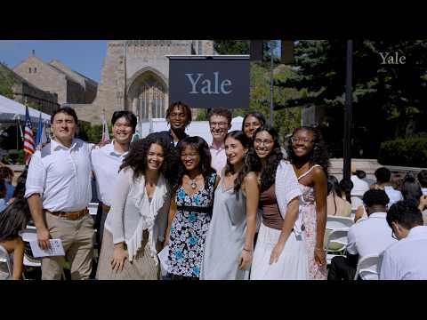 歡迎耶魯大學新生！ (Welcoming Yale's newest students)