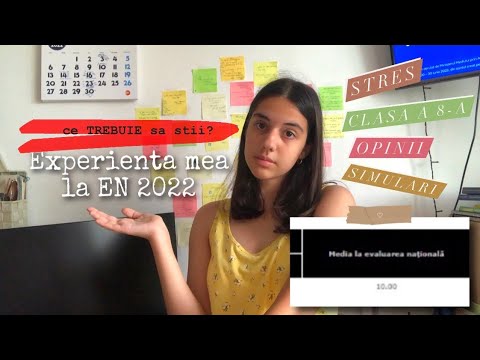 AM LUAT 10 LA EN || experienta mea (simulari, stres, opinii) | partea 1 #evaluarenationala