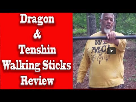 Cold Steel Dragon Walking Stick and Ten Shin Walking Stick Review