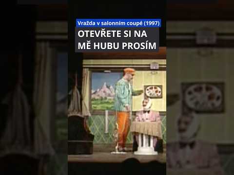 Denta aparátoš - vražda v salonnim coupe #divadlo Járy Cimrmana #djc