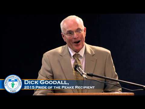 Dick Goodall's Acceptance Speech