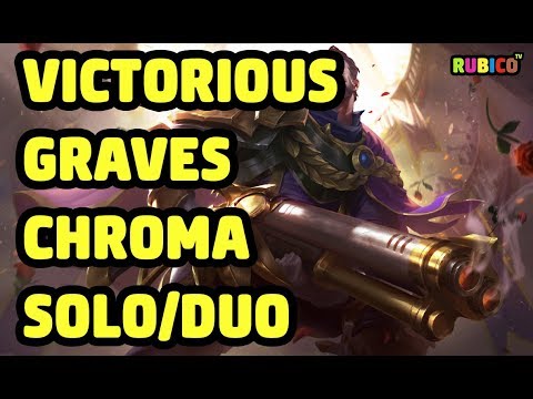 VICTORIOUS GRAVES CHROMA SOLO/DUO SKIN SPOTLIGHT - LEAGUE OF LEGENDS