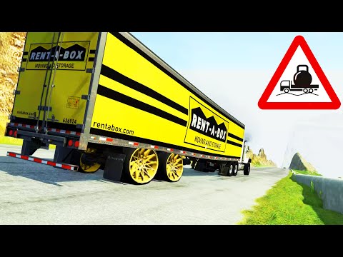 Beamng.Drive - High speed freaky jumps #59