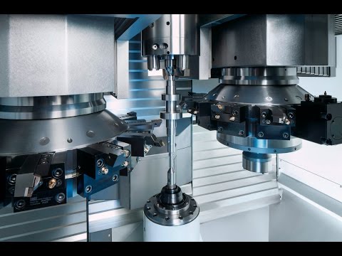 AMB 2016 – VT 2 - Vertikale Pick-up-Drehmaschine für Wellenteile - EMAG Videos