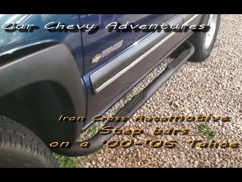 Iron Cross step bar install '02 Chevy Tahoe