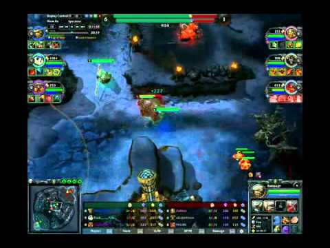 Rampage and Engineer Play - HoN gameplay Heroes of Newerth