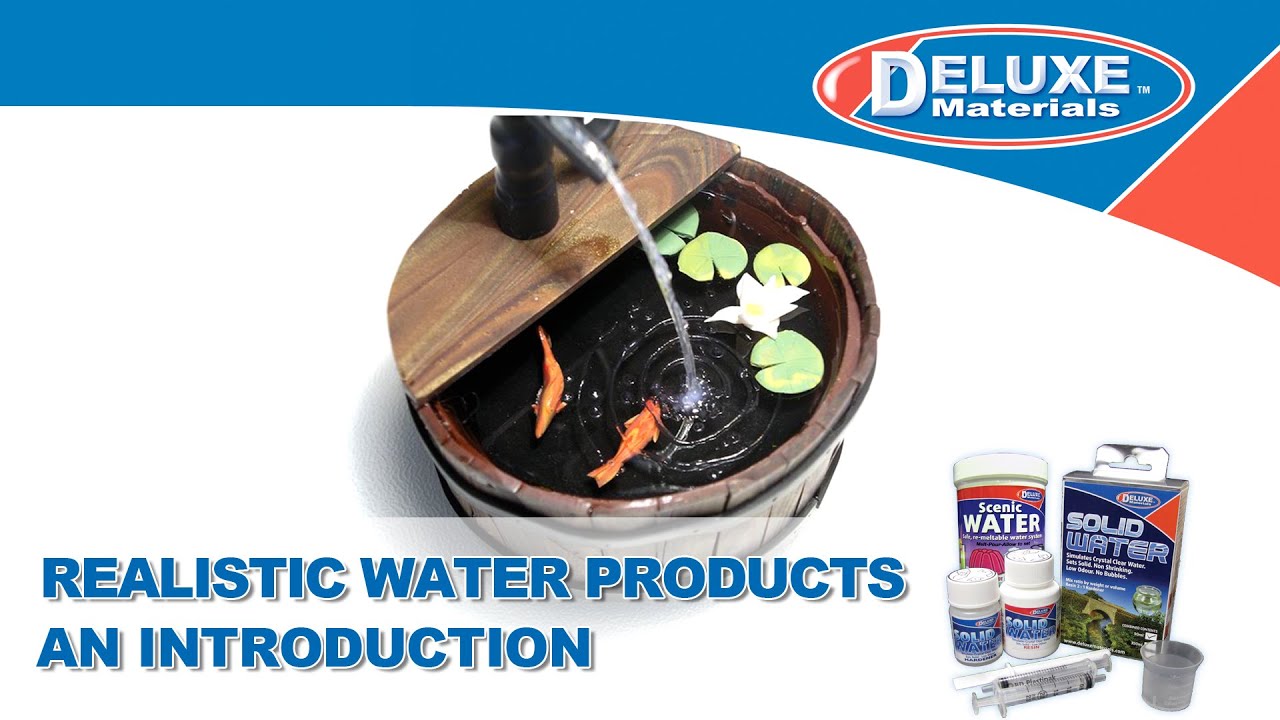 Scenické vlákna na vytvoření tekoucí vody