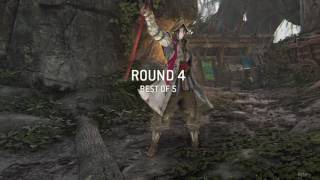 A Warden vs A Nobushi.