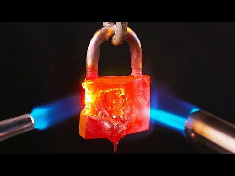 Incredible Fire Proof Lock!