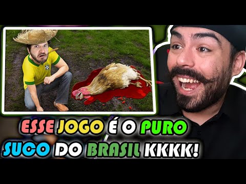 REACT - HORROR GAME BUT IT'S SET IN THE BRAZILIAN INTERIOR! - Cereal Killer