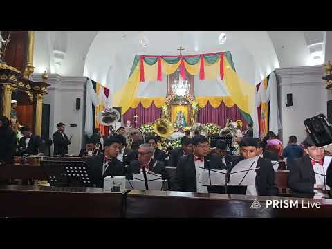 Concierto Banda Hermanos Cortez en honor a San Andrés Apóstol en San Andrés Xecul, Totonicapán 2025.