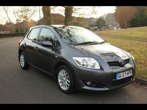 SOLD £3,650 2007 Auris TR 1.6 (55,900 miles)