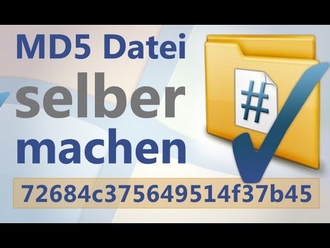 MD5 Dateien generieren und vergleichen - Checkfile Prüfsummen Generator für Windows