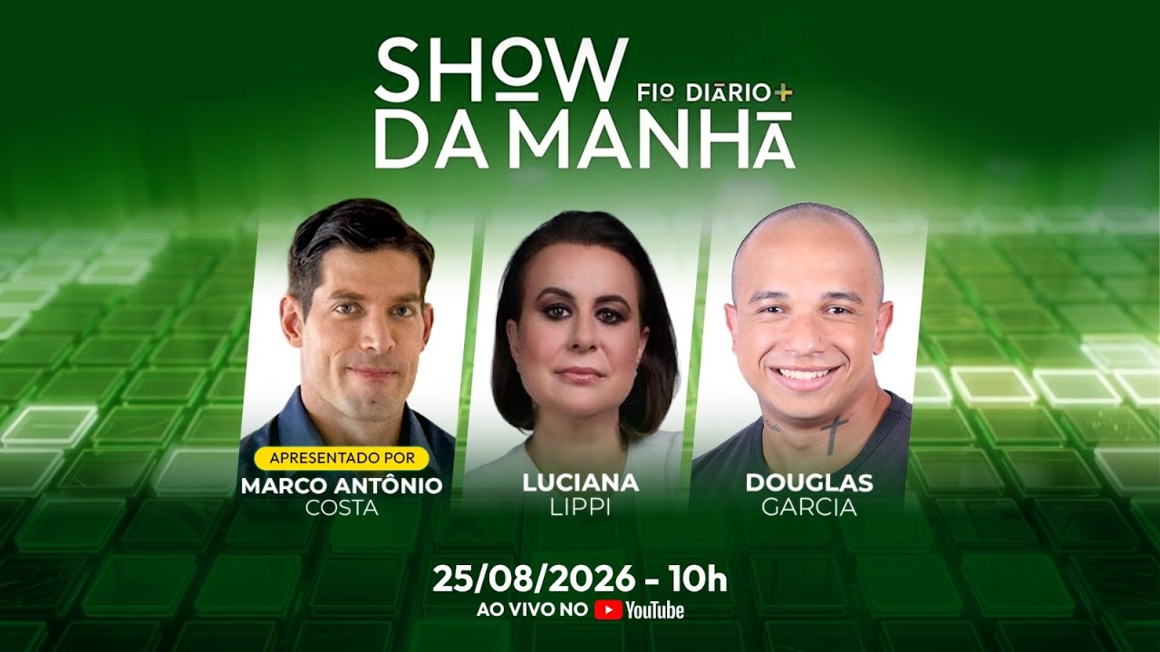 SHOW DA MANHÃ - MORAES FALA EM “LAVAGEM CEREBRAL” E CRITICA INFLUENCIADORES | 25/08/2026