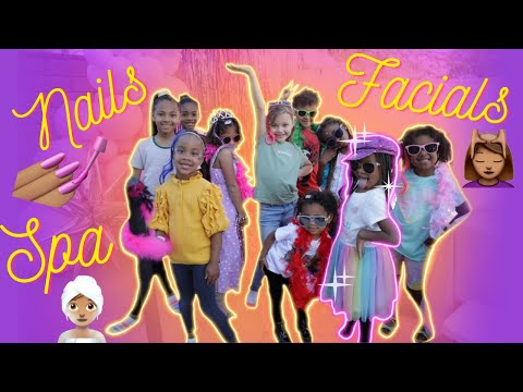 SPA BIRTHDAY FOR 5 YEAR OLD 💅🏽 | THE DAVID’S DEN