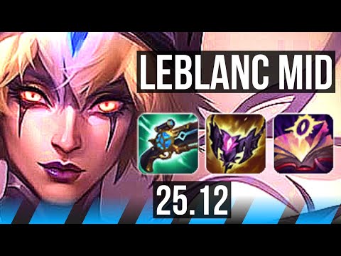 LEBLANC vs VIKTOR (MID) | 8/1/7 | KR Challenger | 25.12