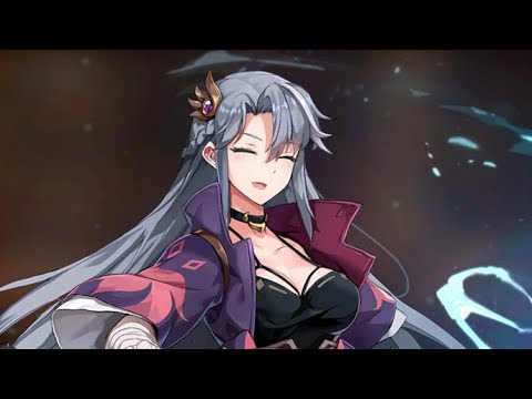 Epic Seven - Spirit Eye Celine activating Ultra Instinct