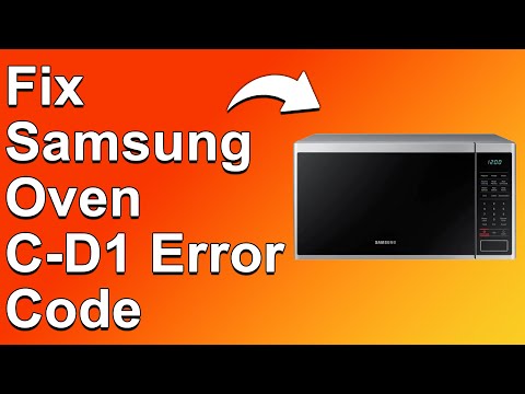 How To Fix The Samsung Oven C-D1 Error Code - Meaning, Causes, & Solutions (Best Solution!)