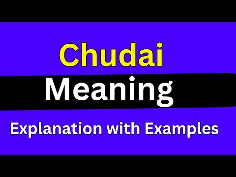 Chudai Meaning