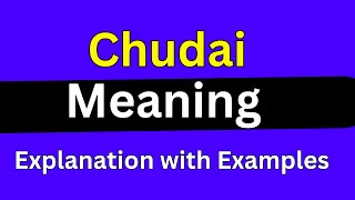 Chudai meaning