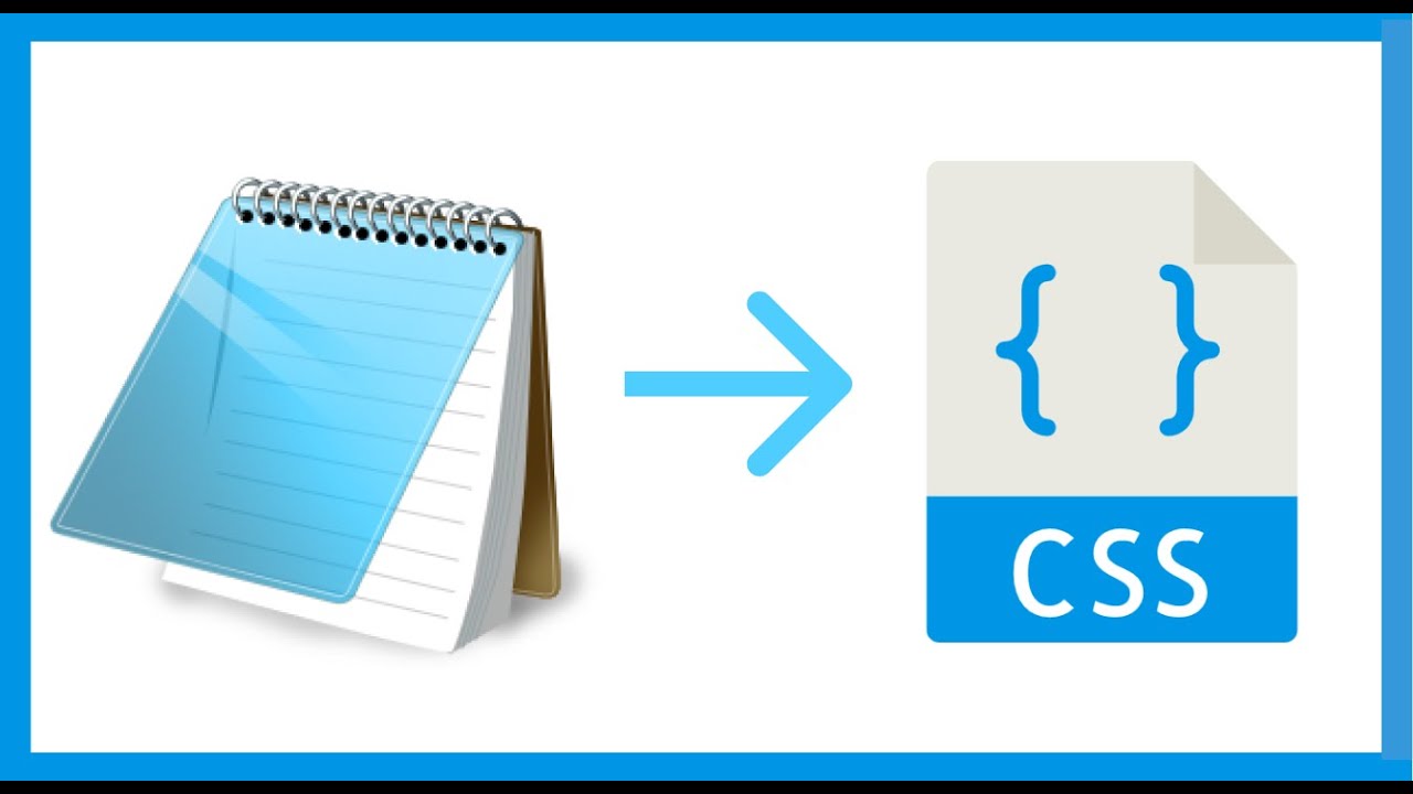 como CREAR un archivo CSS en bloc de notas 😱