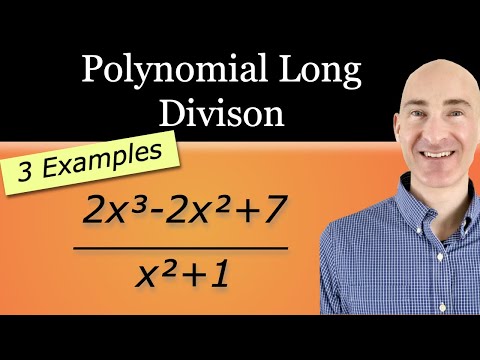 How to do Polynomial Long Division Step by Step