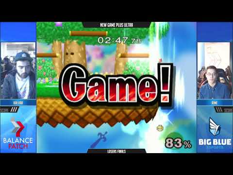 NGPU 17 SSBM - Kalvar (Marth) vs. rime (Peach) - Melee LF