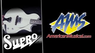 Video thumbnail for Supro Belmont Overview - Supro Belmont Electric Guitar by American Musical Supply