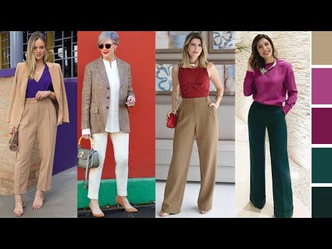 Looks y combinaciones de colores para lucir elegantes a los 50 y 60 o 70 años