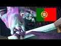 Monsters Inc Boo Harms Randall Boggs European Portuguese