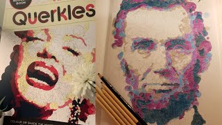 Querkles : coloring book | icons  ABRAHAM LINCOLN | by Thomas pavitte color with me ,FUN , RELAX