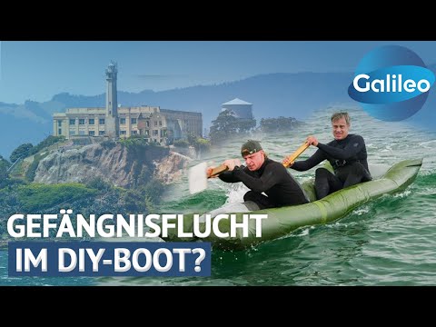 LEGENDÄRE Gefängnisflucht im SELBSTGEBAUTEN Boot! Mythos Alcatraz Teil 2 | Galileo