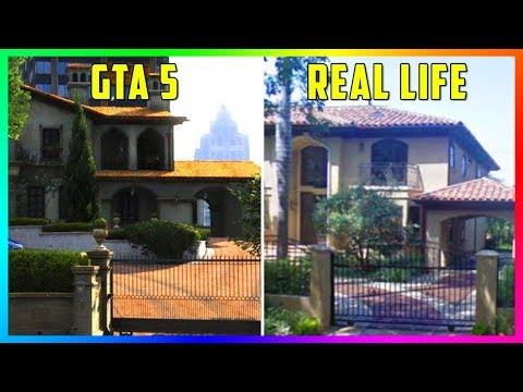 GTA 5 Locations In Real Life - Comparing Los Santos VS Los Angeles