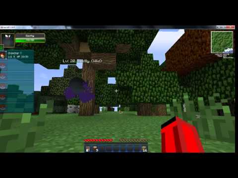 Pixelmon Gotta catch em all first vid super happy:D