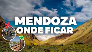 ONDE FICAR EM MENDOZA! Melhor região e hotéis baratos!