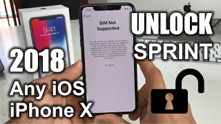 How To Unlock iPhone X From Sprint to Any Carrier