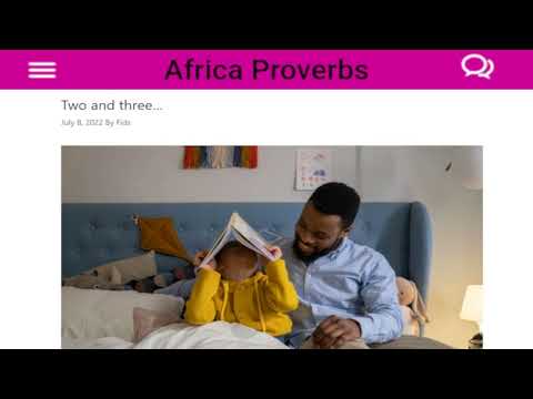 Africa Proverbs