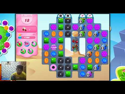 Candy Crush Saga Level 3424, 2 Stars,