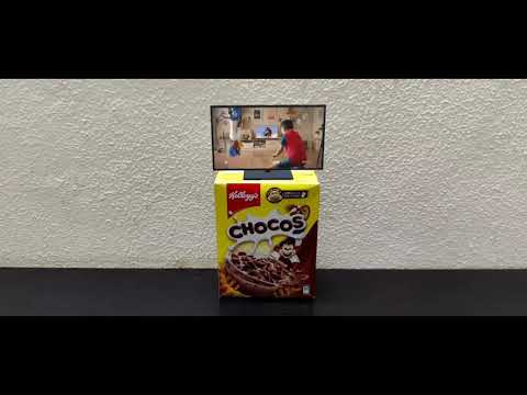 Consumer products Kellogs AR video   DesignTech Systems