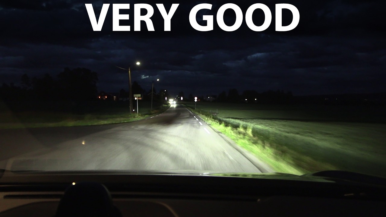 Zeekr 7GT Privilege AWD matrix headlights test