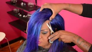 How to do Illusion Edges Custom colored Bob by Ms.Willaworld