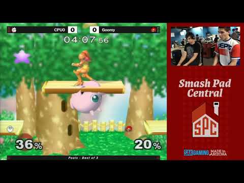 SPC 133 Pools - CPU0 (Jigglypuff) vs Goomy (Samus)