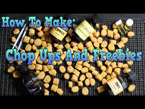 John Baker - How To Make Chop Ups and Free Offerings For Carp, Barbel and Chub Using 3 Egg Mix