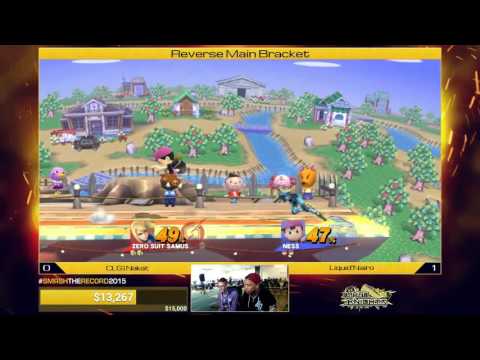 Smash the Record 2015 - Reverse Main Bracket - CLG| Nakat vs Liquid Nairo