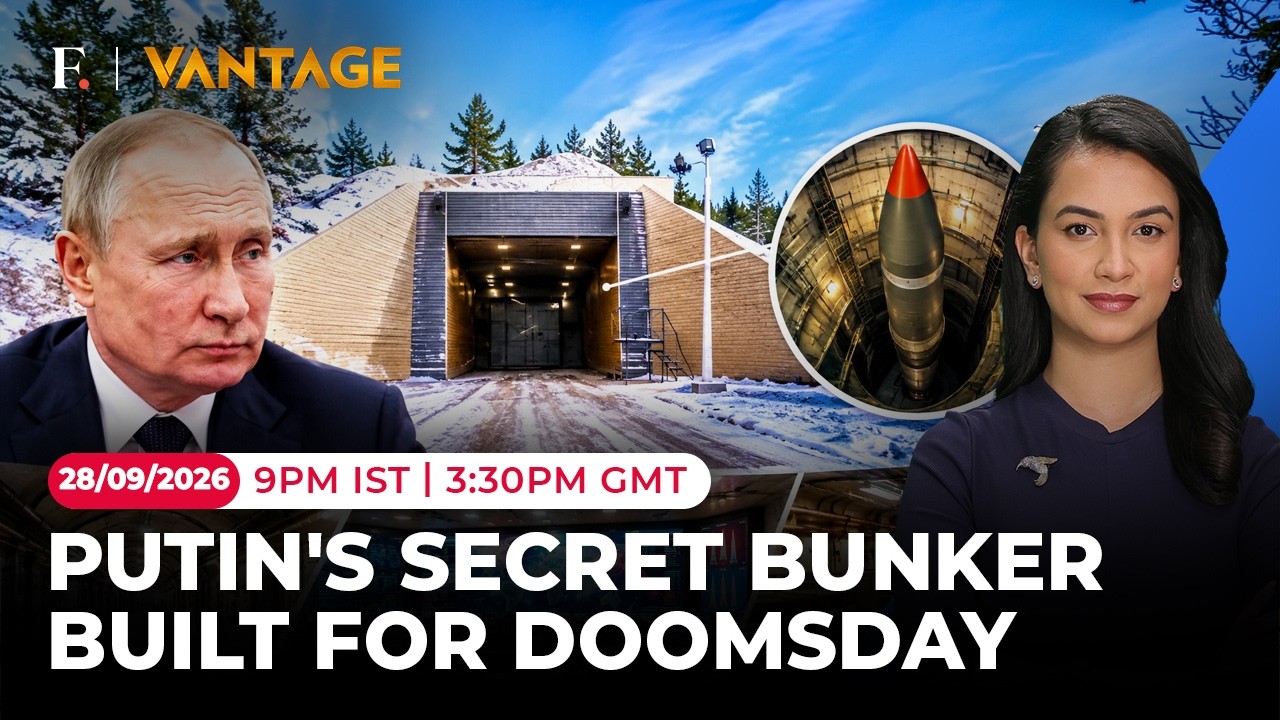 '24 Underground Chambers': Inside Russia’s Secret Nuclear Doomsday Bunker | Vantage on Firstpost |4K