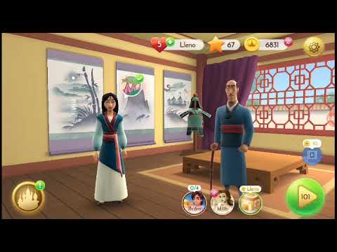 DISNEY PRINCESS MAJESTIC QUEST MULAN 2020/2021 #668 LEVEL 101 ANDROID GAMEPLAY HD (VIDEO OFICIAL).