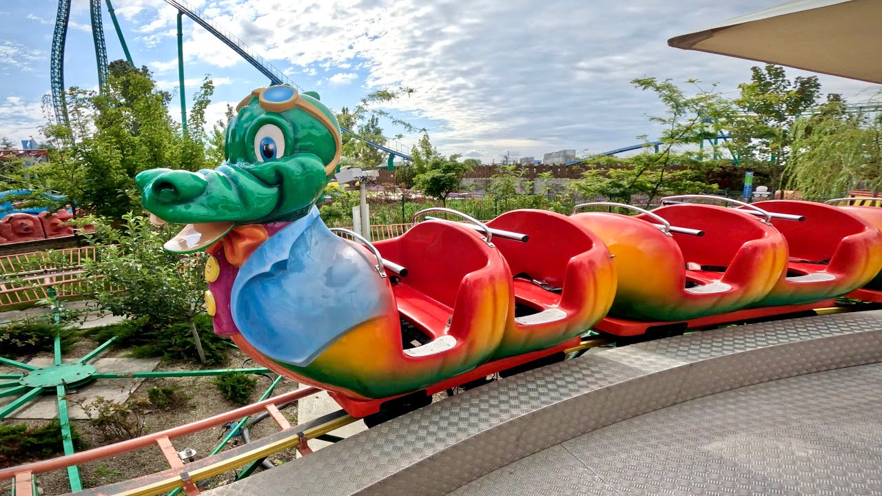 Circus Coaster on-ride POV (乗車映像) / Energylandia (ポーランド)